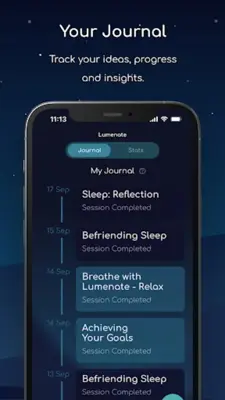 Lumenate Explore & Relax android App screenshot 0