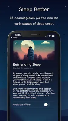 Lumenate Explore & Relax android App screenshot 1